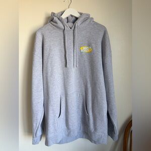 Nelk Boys Full Send Grey Hoodie Logo Pullover Streetwear Size 2XL